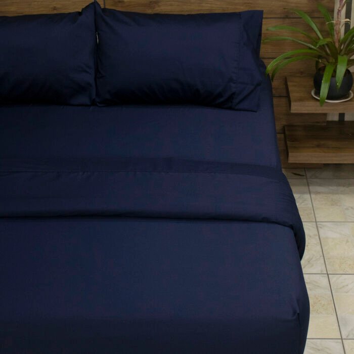 JUEGO SÁBANA AMASIAS 250 HILOS – DARK BLUE2