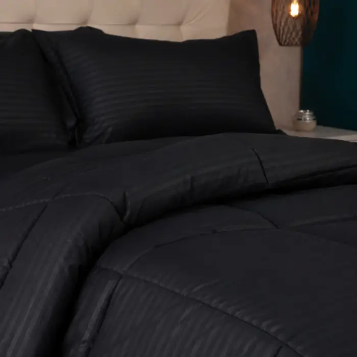 plumon jana negro con guata 200g