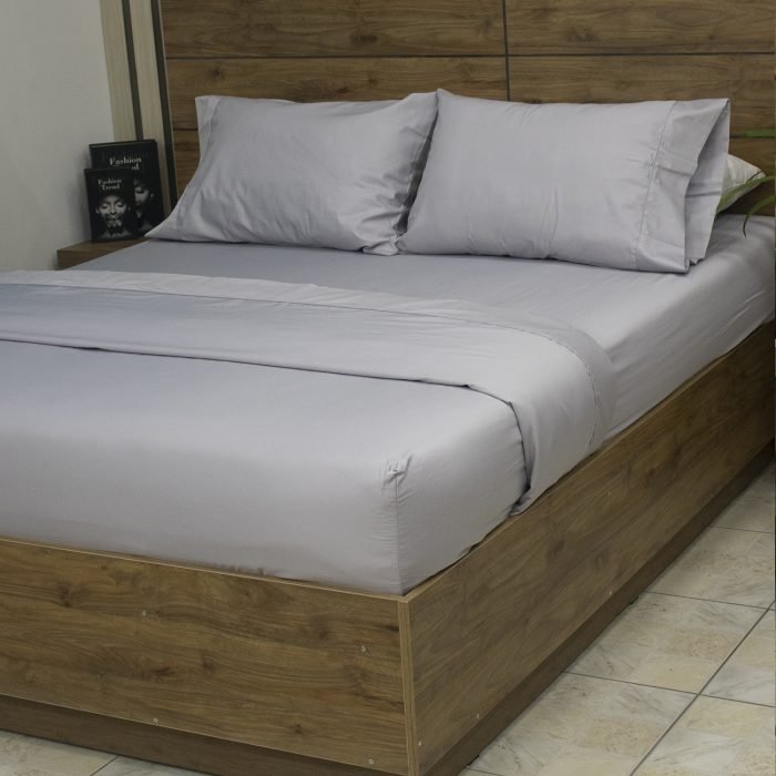 JUEGO SÁBANA AMASIAS 250 HILOS – GRAY2