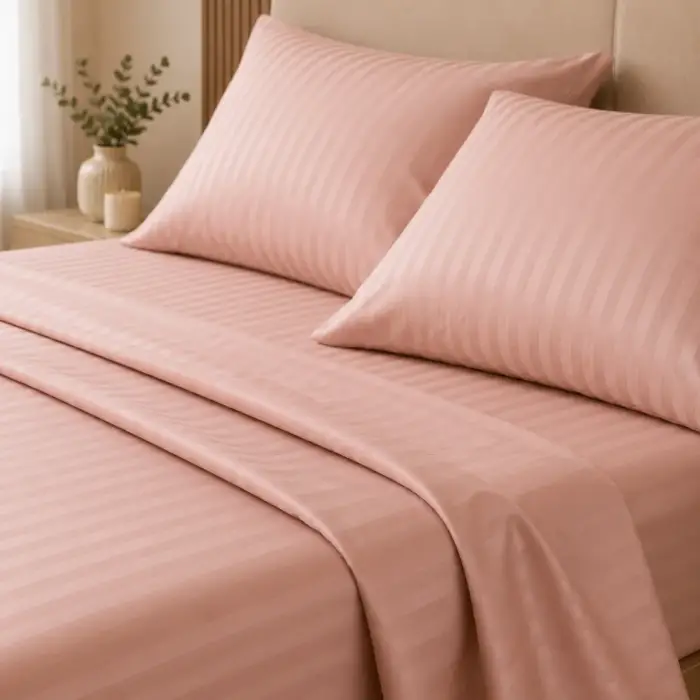 juego sabanas microfibra rosa poliester