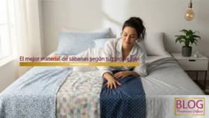 Guia para elegir el mejor material de sabanas segun tu tipo de piel