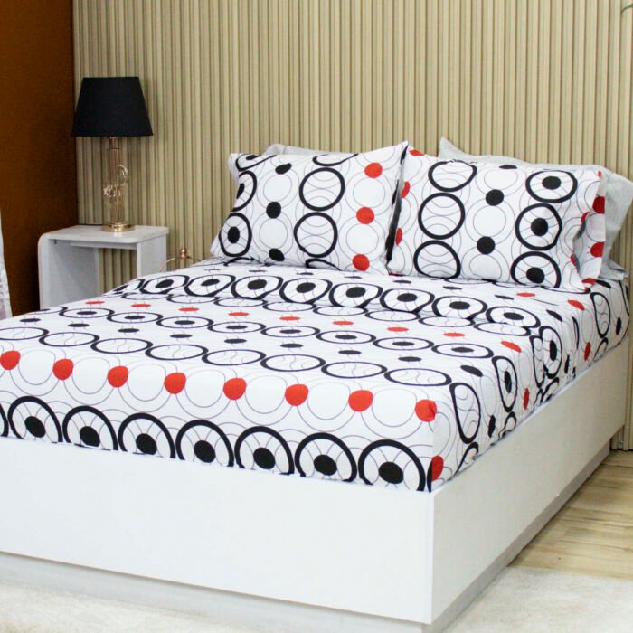 Juego de Sabanas 144 hilos estampada