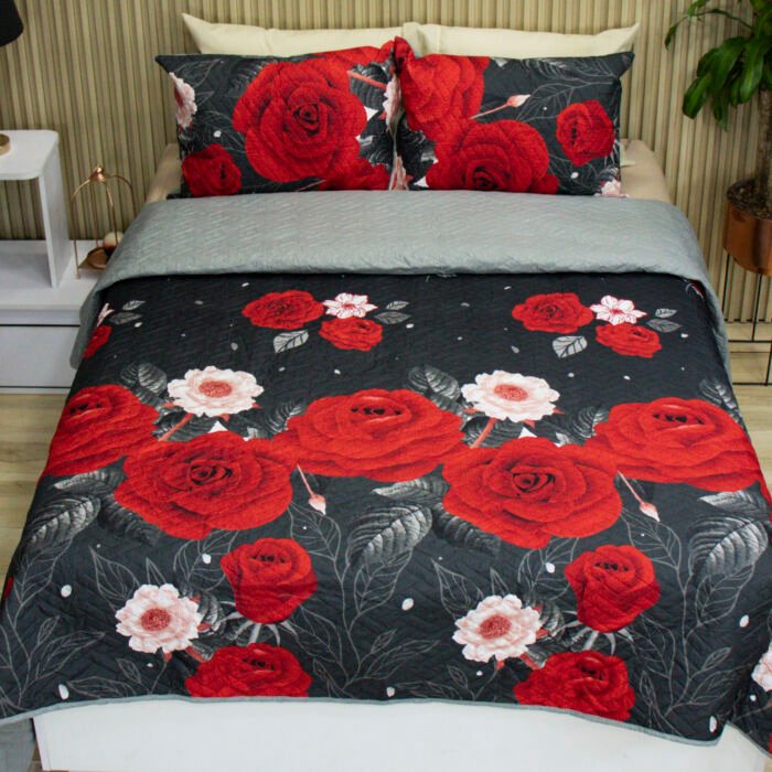 Sobrecama Becorat Rosas