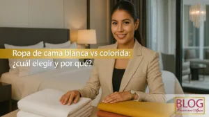 Ropa de cama blanca vs colorida cual elegir y por que