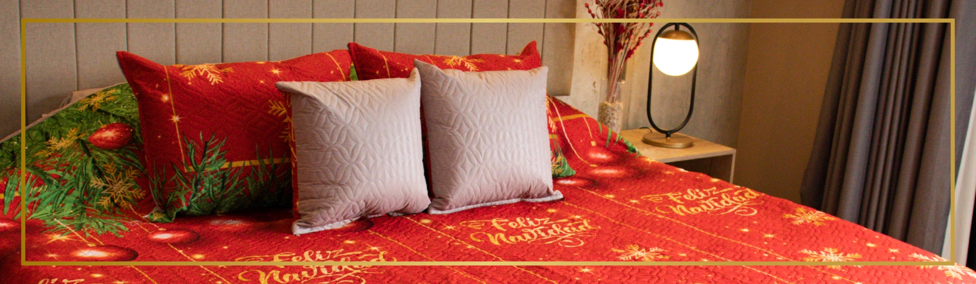 ropa de cama decembrina