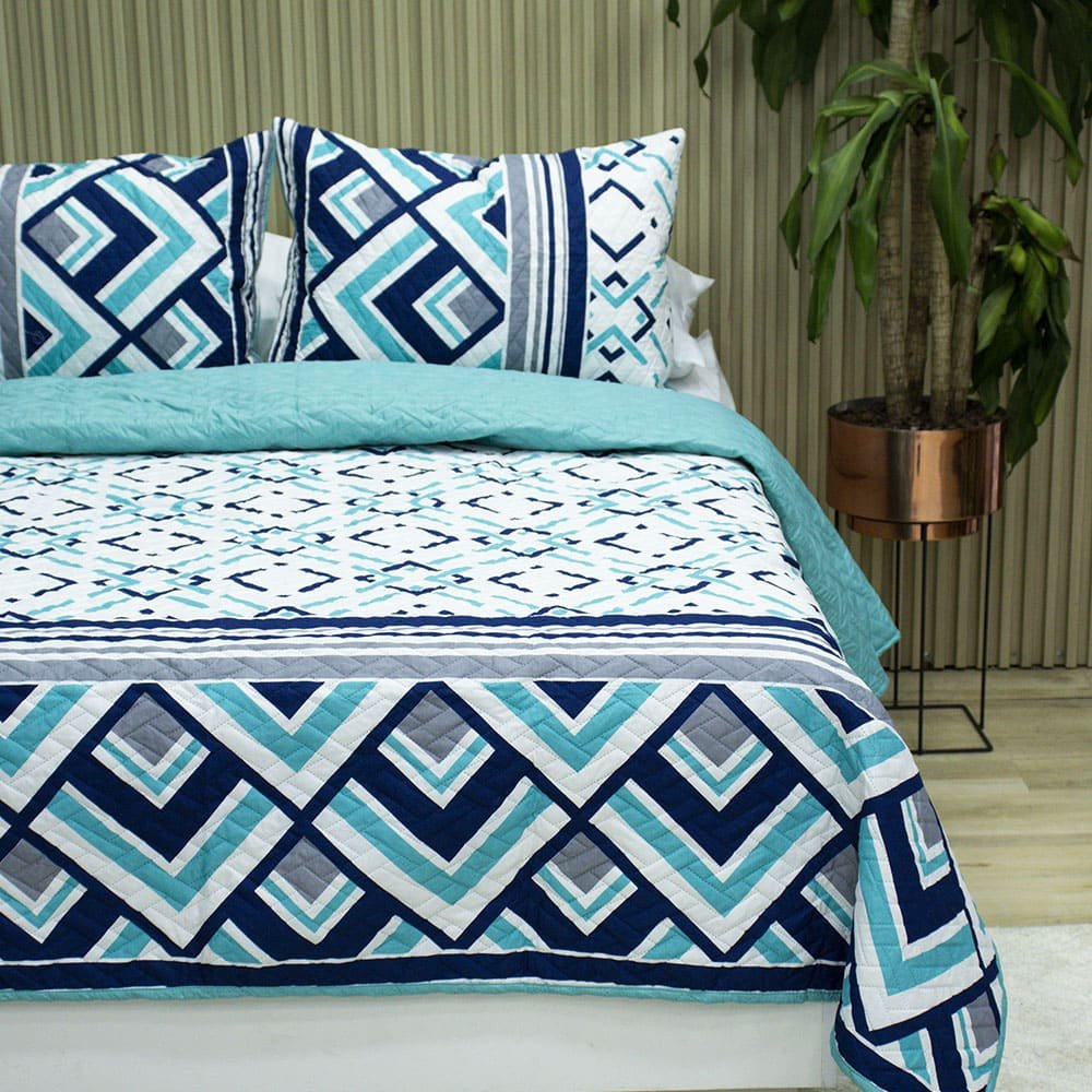 BECORAT GEO TURQUESA 1 BECORAT GEO TURQUESA 1