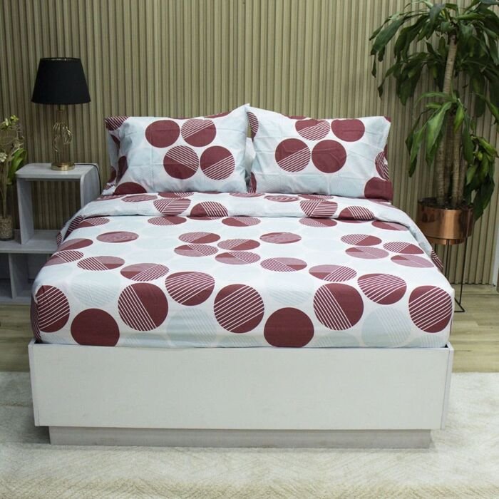 Juego de Sabanas Cherry Dot 144 hilos 1