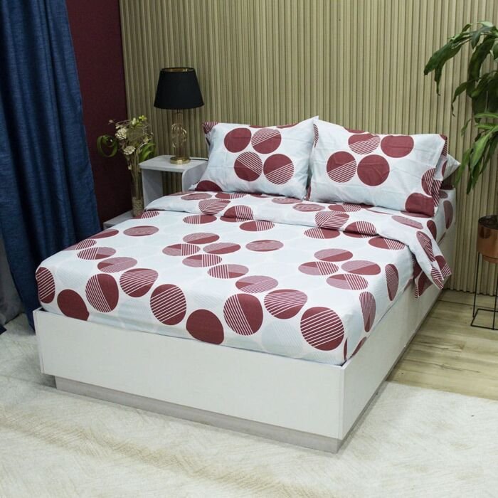 Juego de Sabanas Cherry Dot 144 hilos 3