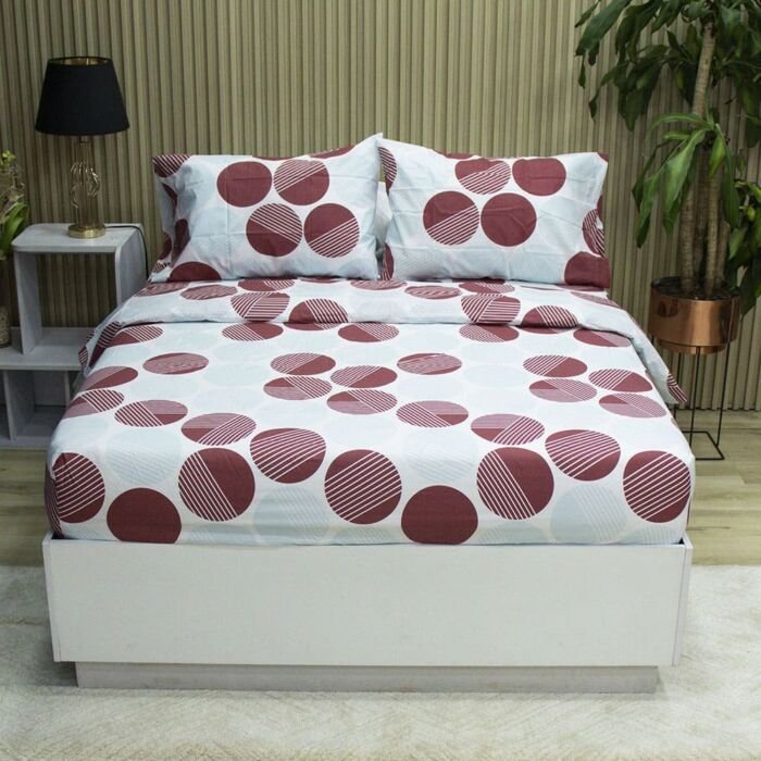 Juego de Sabanas Cherry Dot 144 hilos 4