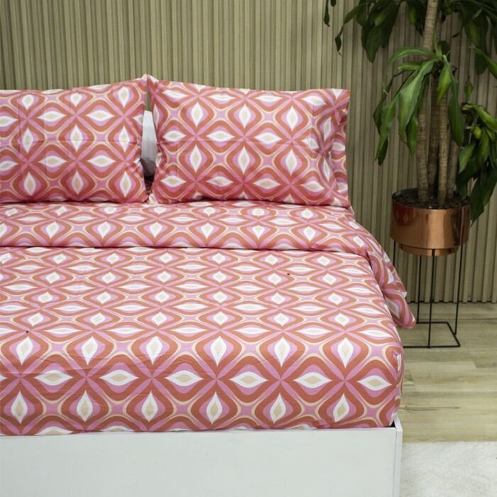 Juego de Sabanas Pink 144 hilos 3