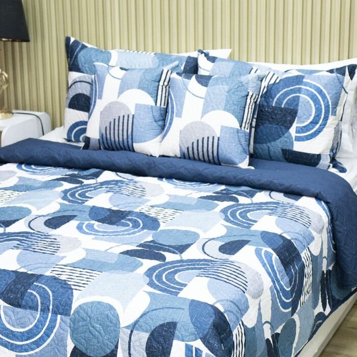 Sobrecama Deko Blue Motion 3