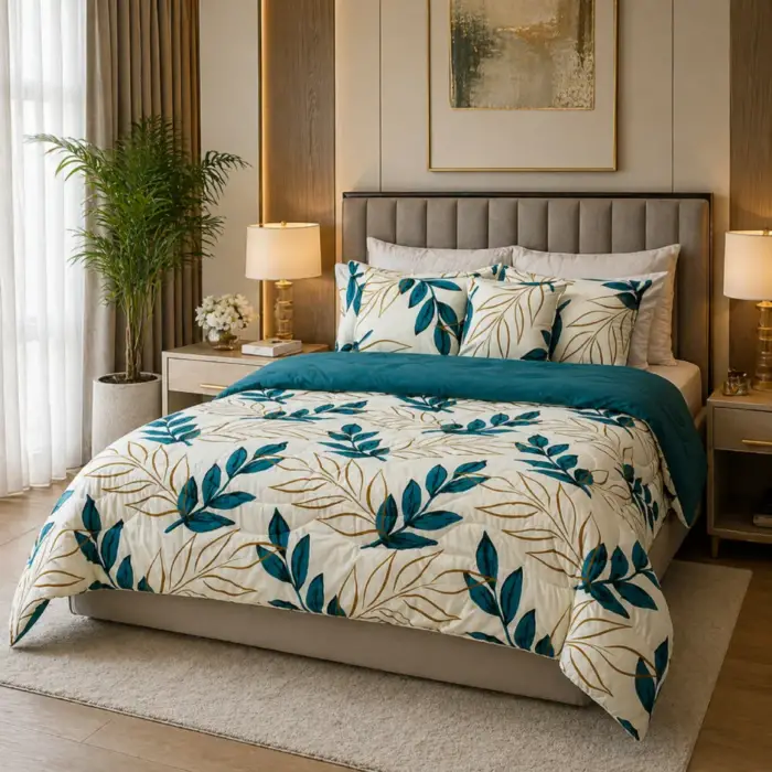 edredon golden oasis guata sintetica creaciones apice