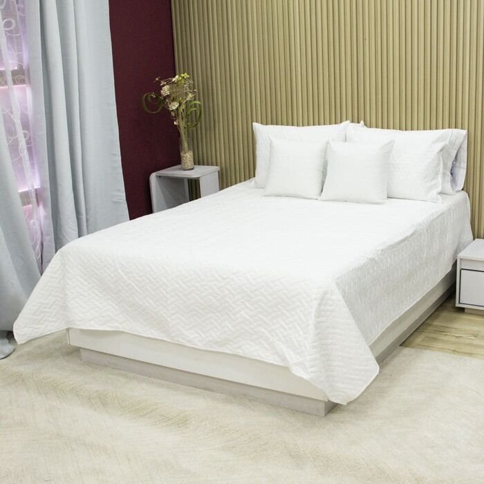 Sobrecama Deko Blanco 6