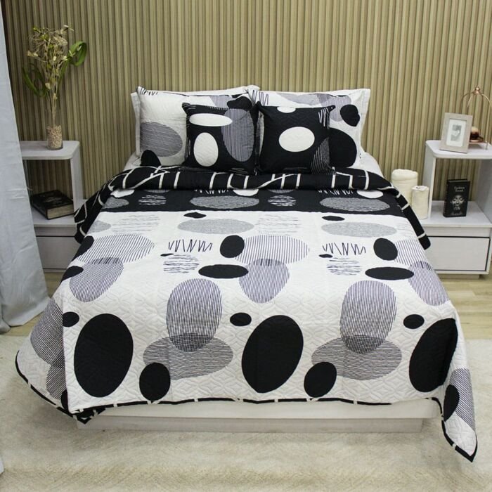 Sobrecama Deko Geometric Twist 2