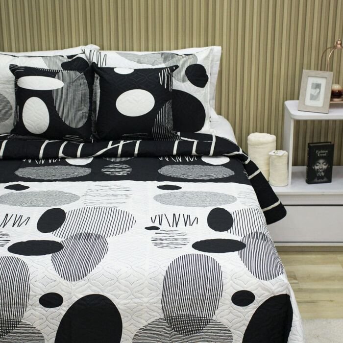 Sobrecama Deko Geometric Twist 3