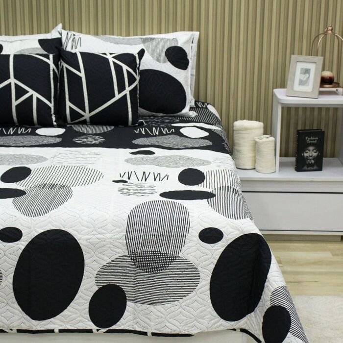 Sobrecama Deko Geometric Twist 5