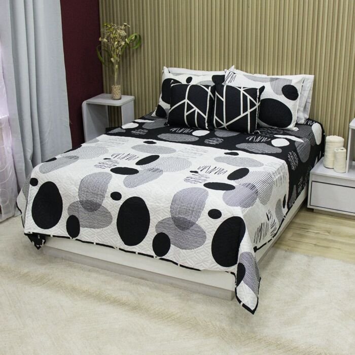 Sobrecama Deko Geometric Twist 6
