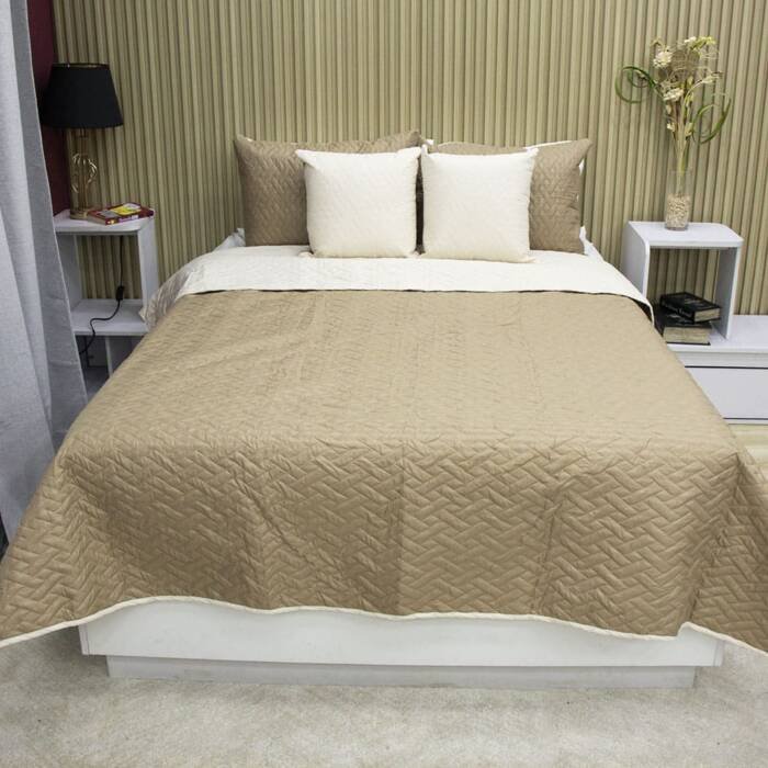 Sobrecama Deko Champagne Luxury 3
