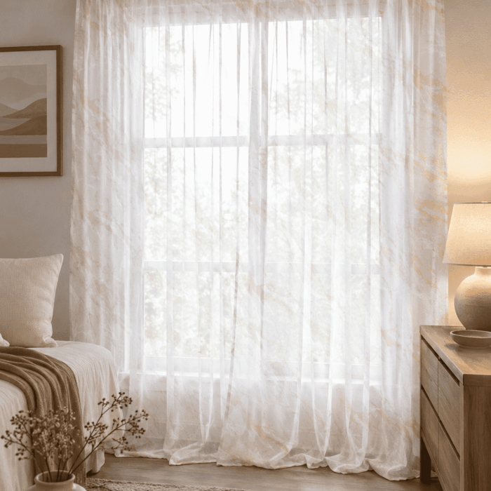 Velo Decorativo Soft Light Marmól Ivory