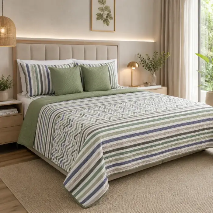 sobrecama deko sage horizon doble faz